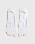 Socquettes fendues blanches