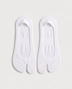 Socquettes fendues blanches