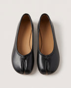 Ballerine Yubi noire, vue de dessus